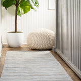 Ethan Modern Flatweave Solid  Area Rug