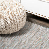 Ethan Modern Flatweave Solid  Area Rug