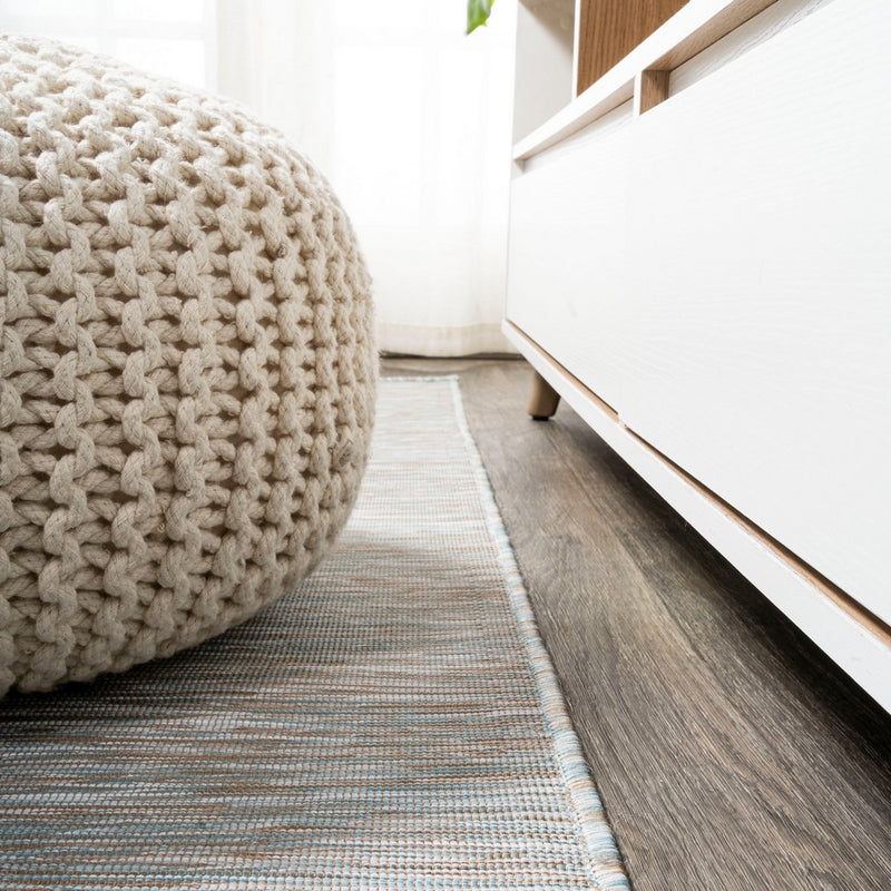 Ethan Modern Flatweave Solid  Area Rug