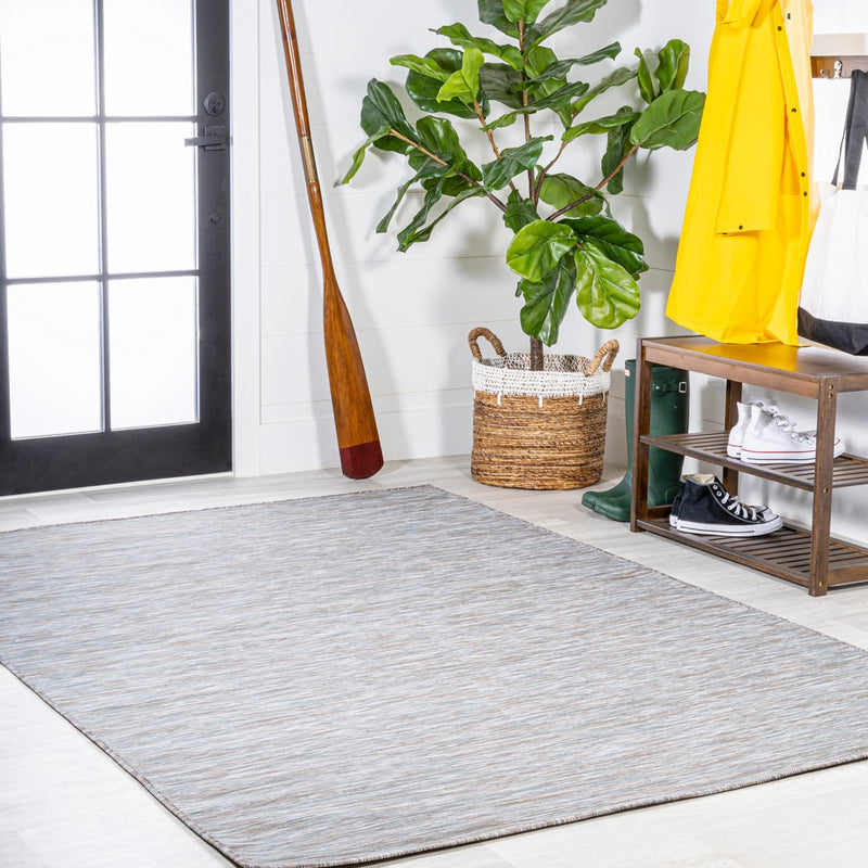Ethan Modern Flatweave Solid  Area Rug