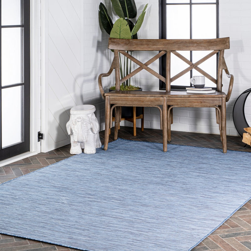 Ethan Modern Flatweave Solid  Area Rug
