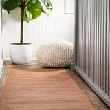 Ethan Modern Flatweave Solid  Area Rug