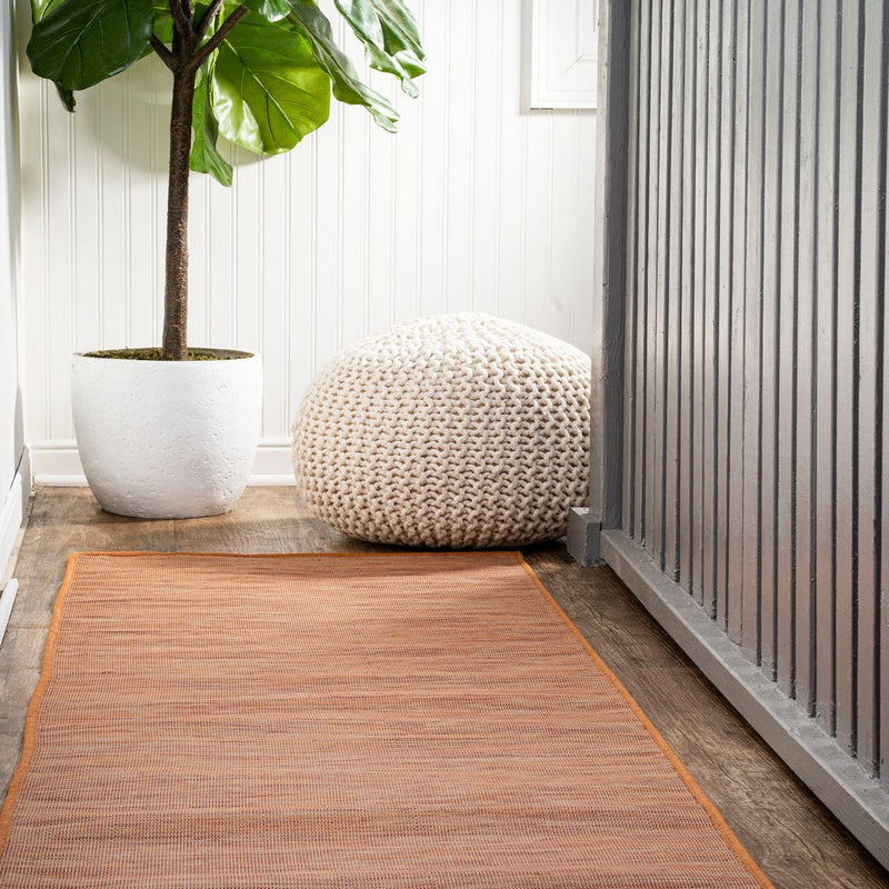 Ethan Modern Flatweave Solid  Area Rug
