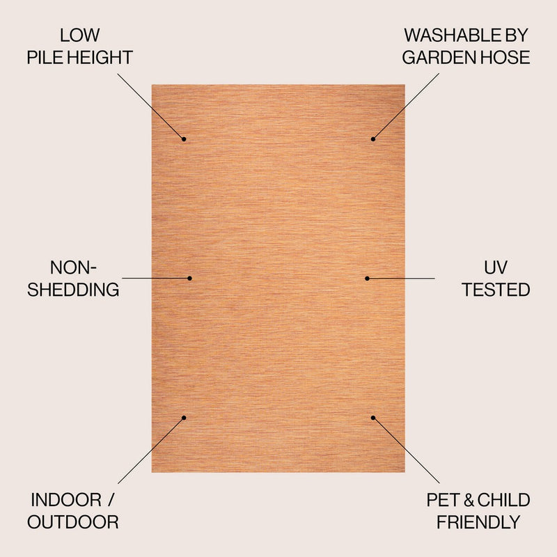 Ethan Modern Flatweave Solid  Area Rug