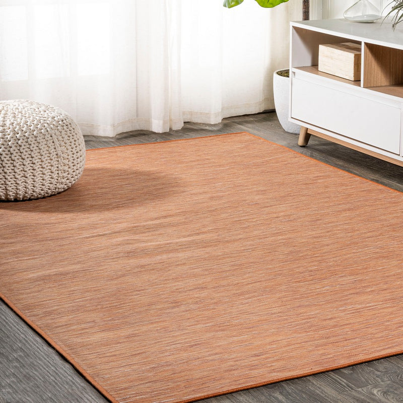 Ethan Modern Flatweave Solid  Area Rug