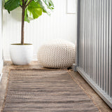 Ethan Modern Flatweave Solid  Area Rug