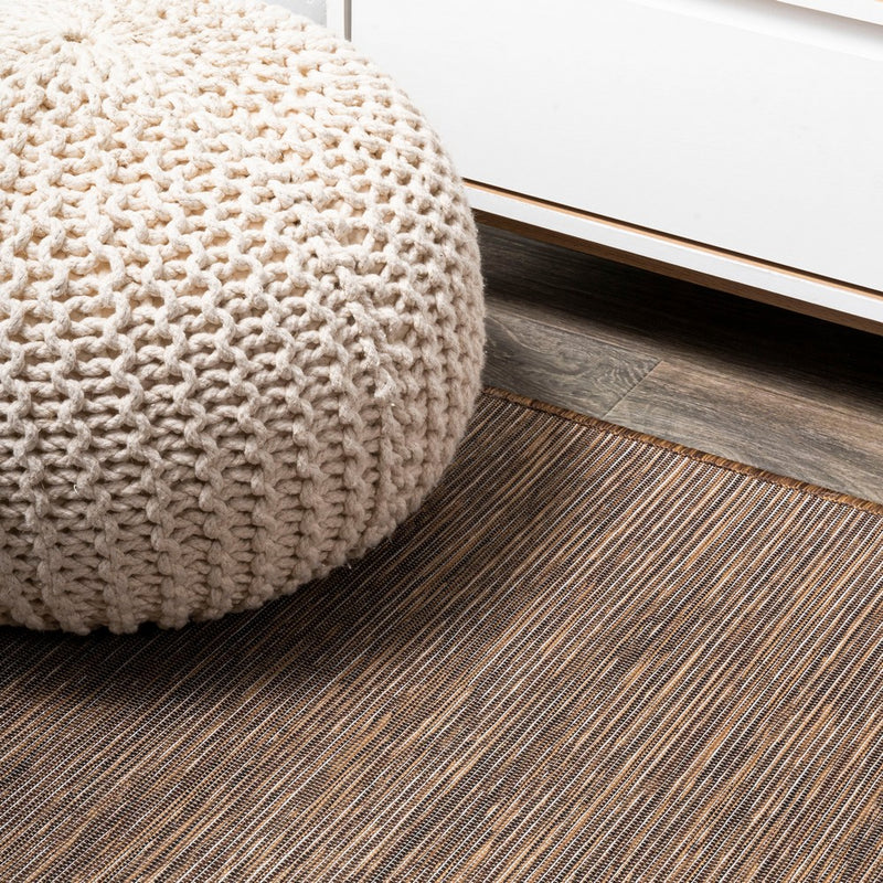 Ethan Modern Flatweave Solid  Area Rug