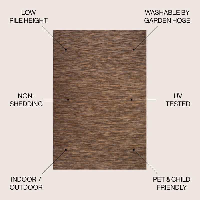 Ethan Modern Flatweave Solid  Area Rug