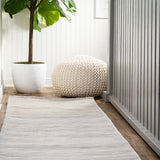 Ethan Modern Flatweave Solid  Area Rug