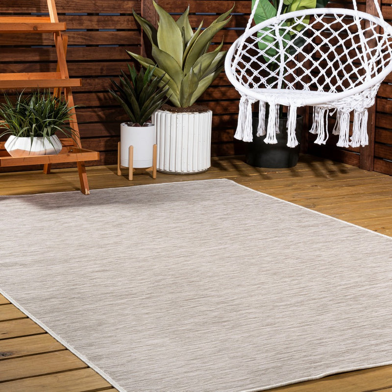 Ethan Modern Flatweave Solid  Area Rug