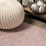 Ethan Modern Flatweave Solid  Area Rug
