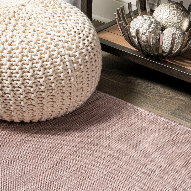 Ethan Modern Flatweave Solid  Area Rug