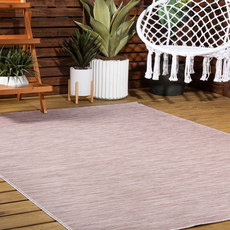 Ethan Modern Flatweave Solid  Area Rug
