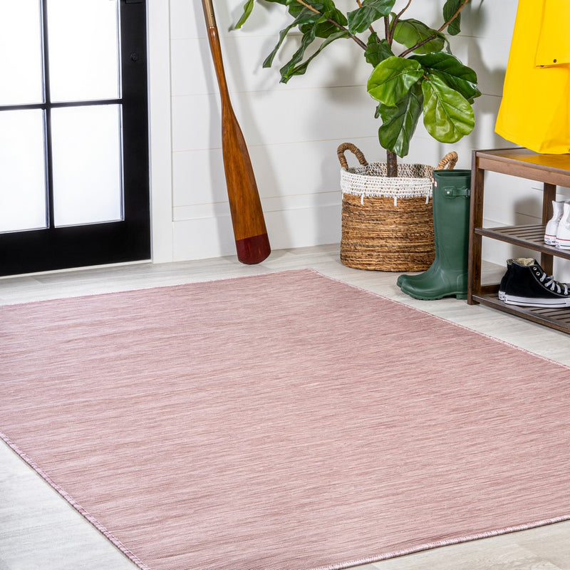 Ethan Modern Flatweave Solid  Area Rug