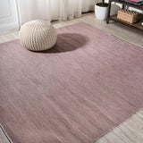 Ethan Modern Flatweave Solid  Area Rug