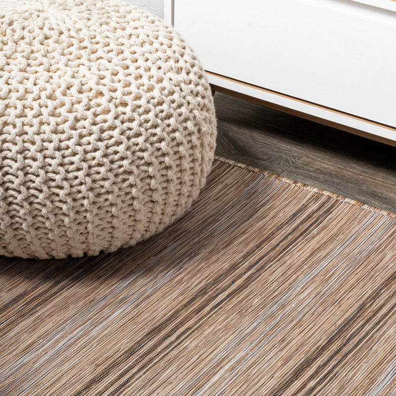 Bo Modern Farmhouse Wide Stripe Area Rug