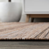 Bo Modern Farmhouse Wide Stripe Area Rug