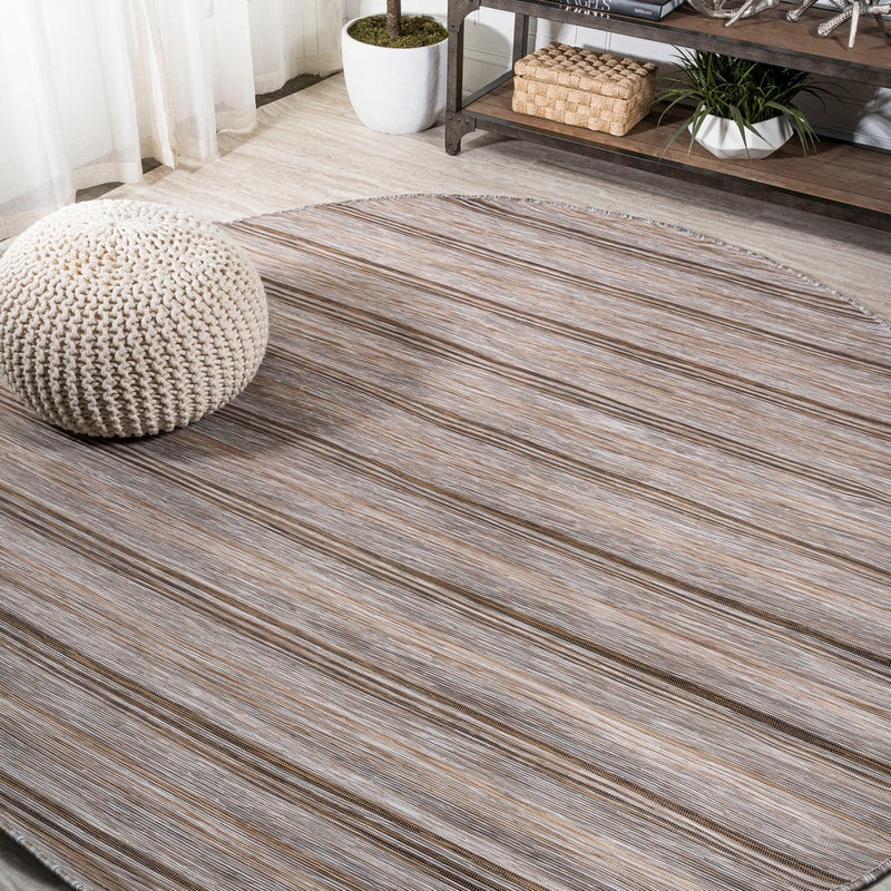 Bo Modern Farmhouse Wide Stripe Area Rug
