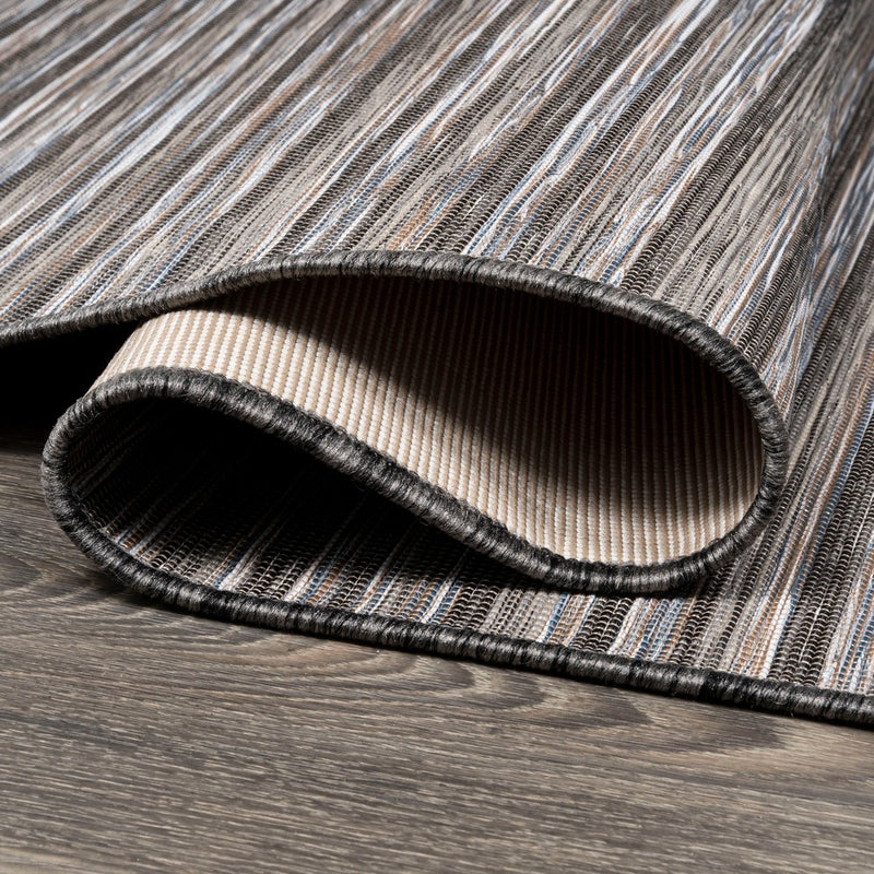 Finn Modern Farmhouse Pinstripe  Area Rug