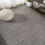 Finn Modern Farmhouse Pinstripe  Area Rug