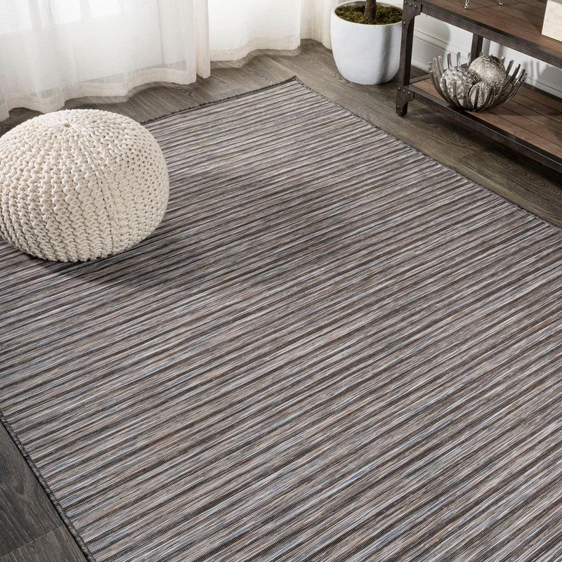 Finn Modern Farmhouse Pinstripe  Area Rug