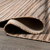 Finn Modern Farmhouse Pinstripe  Area Rug