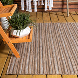 Finn Modern Farmhouse Pinstripe  Area Rug