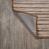 Finn-2 Modern Farmhouse Pinstripe  Area Rug