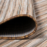 Finn-2 Modern Farmhouse Pinstripe  Area Rug