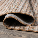 Finn-2 Modern Farmhouse Pinstripe  Area Rug