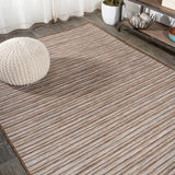 Finn-2 Modern Farmhouse Pinstripe  Area Rug