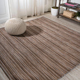 Finn-2 Modern Farmhouse Pinstripe  Area Rug