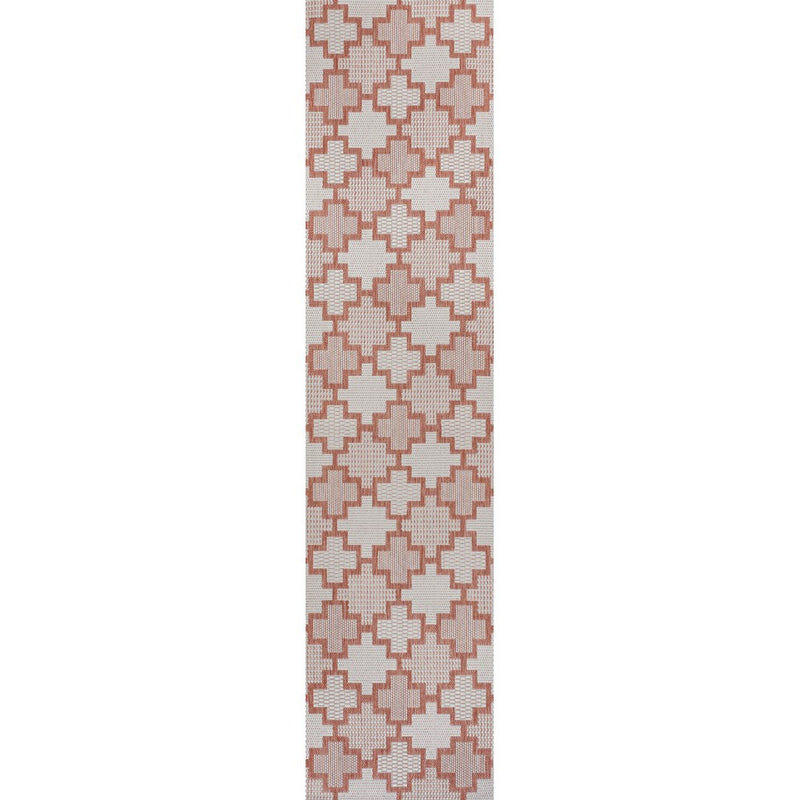Cyrus Modern Geometric Tile Pattern Indoor/Outdoor Area Rug