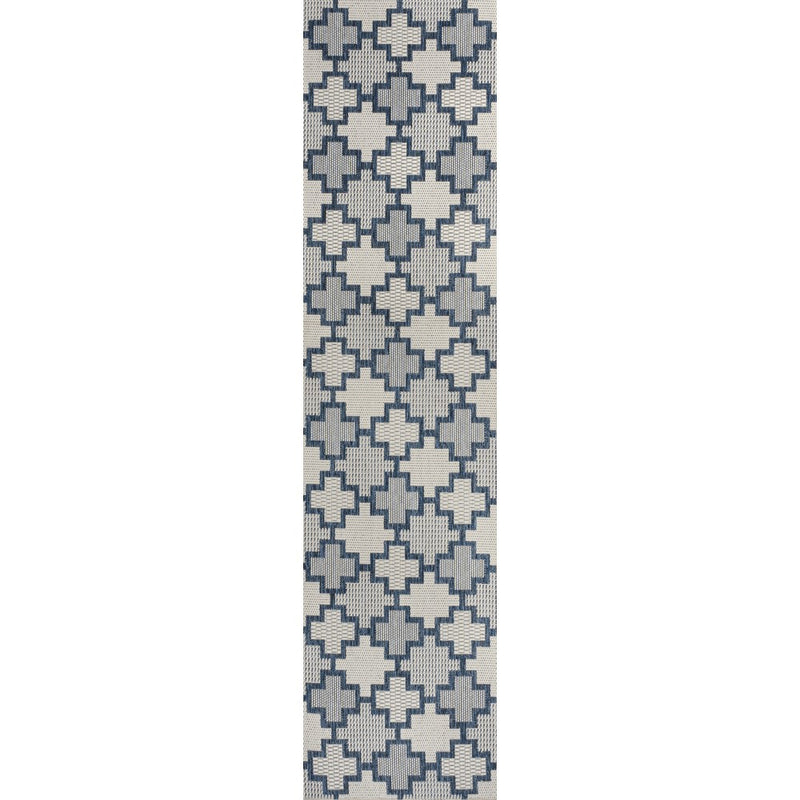 Cyrus Modern Geometric Tile Pattern Indoor/Outdoor Area Rug