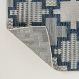 Cyrus Modern Geometric Tile Pattern Indoor/Outdoor Area Rug