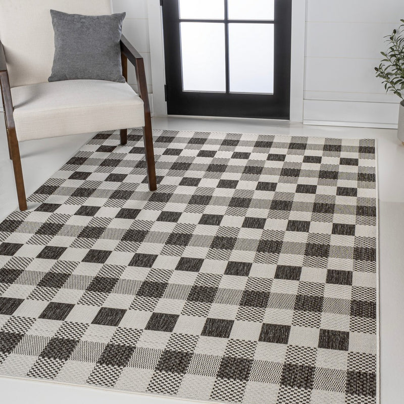 Darcy Traditional Geometric Bold Gingham Area Rug