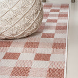 Darcy Traditional Geometric Bold Gingham Area Rug