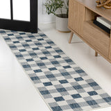 Darcy Traditional Geometric Bold Gingham Area Rug