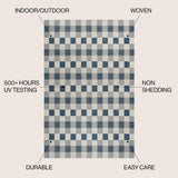 Darcy Traditional Geometric Bold Gingham Area Rug