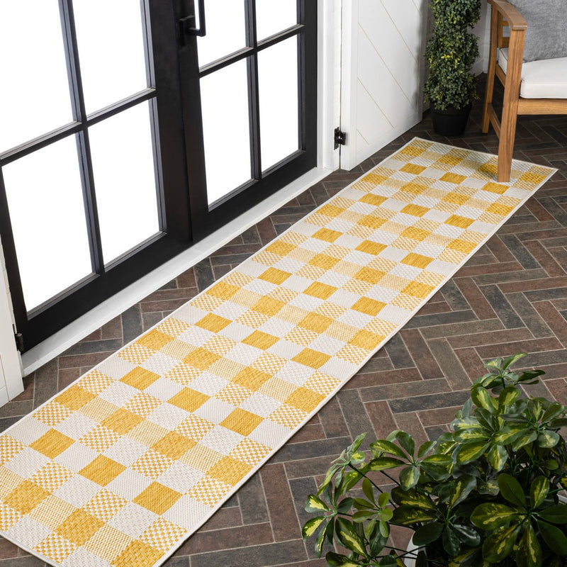 Darcy Traditional Geometric Bold Gingham Area Rug