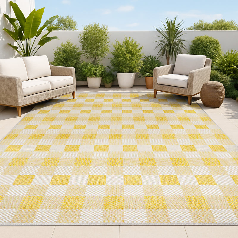 Darcy Traditional Geometric Bold Gingham Area Rug