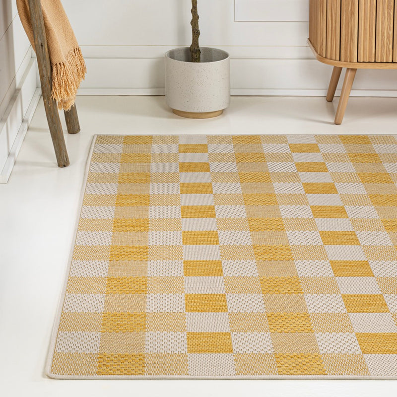 Darcy Traditional Geometric Bold Gingham Area Rug