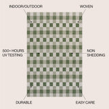 Darcy Traditional Geometric Bold Gingham Area Rug