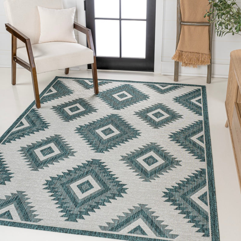 Lior Geometric Moroccan Diamond Area Rug