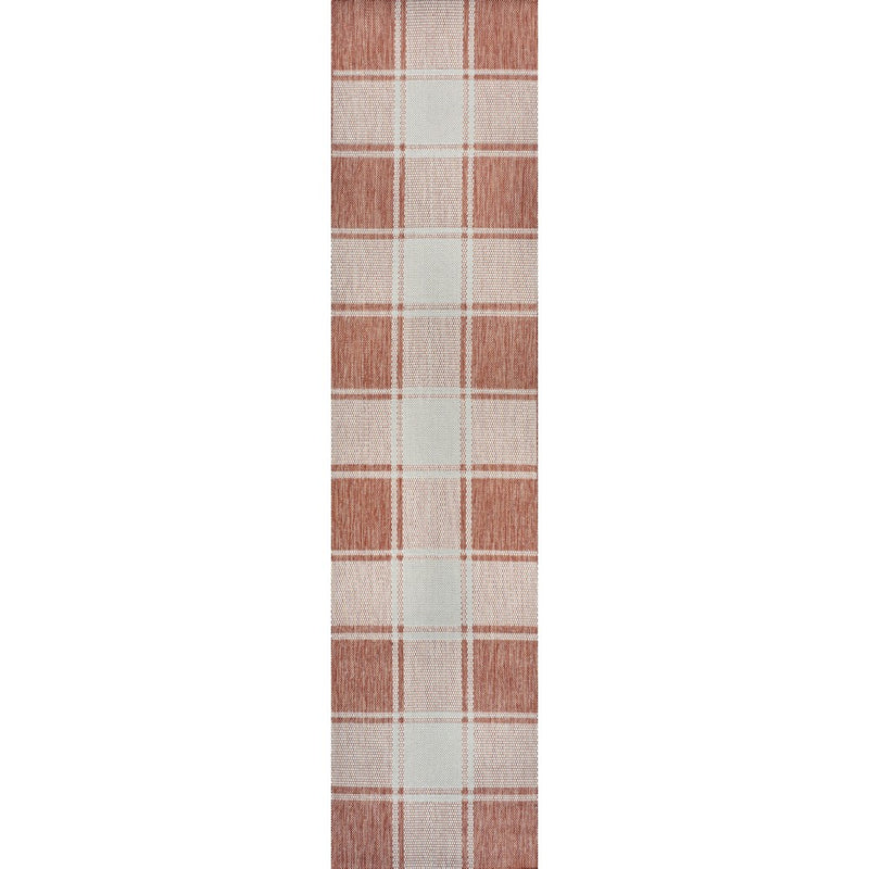 Sabine Traditional Farmhouse Bold Gingham Area Rug