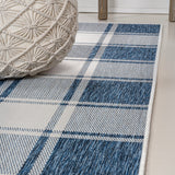 Sabine Traditional Farmhouse Bold Gingham Area Rug