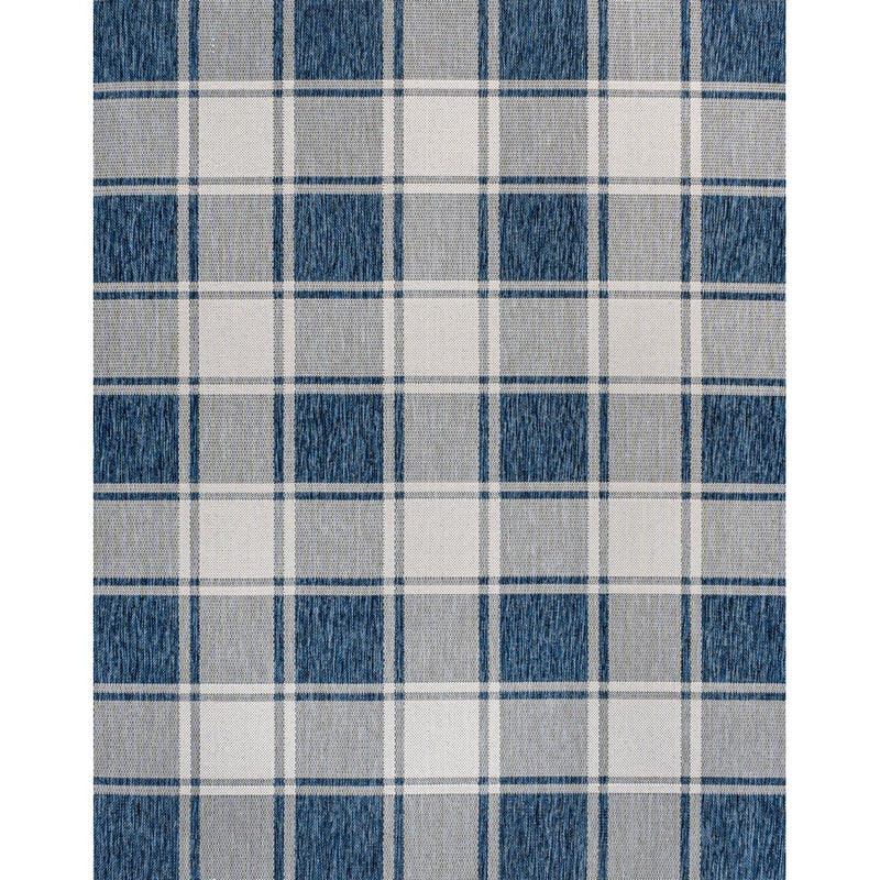 Sabine Traditional Farmhouse Bold Gingham Area Rug