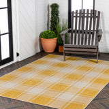 Sabine Traditional Farmhouse Bold Gingham Area Rug