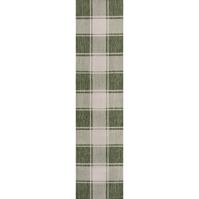 Sabine Traditional Farmhouse Bold Gingham Area Rug