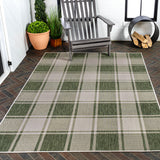 Sabine Traditional Farmhouse Bold Gingham Area Rug